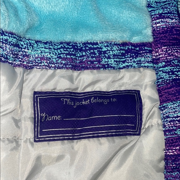 Free Country Kids' Jacket in Purple and Blue - Picture 3 of 7